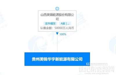 注册资本5个亿!美锦能源在贵州成立氢能领域全资子公司